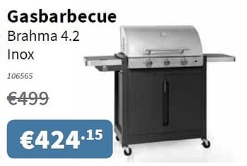 Promoties Gasbarbecue brahma 4.2 - Barbecook - Geldig van 05/06/2014 tot 18/06/2014 bij Cevo Market