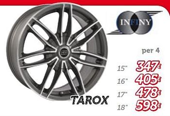 Promoties Tarox - Huismerk - Auto 5  - Geldig van 16/06/2014 tot 15/07/2014 bij Auto 5