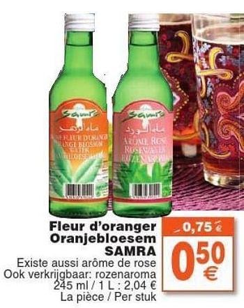 Arome Fleur D'oranger - Samra