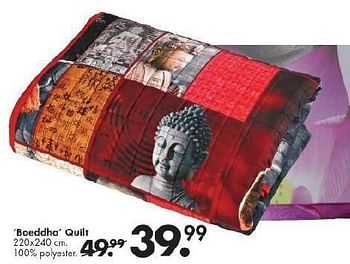 Promoties Boeddha quilt - Huismerk - Casa - Geldig van 28/07/2014 tot 24/08/2014 bij Casa
