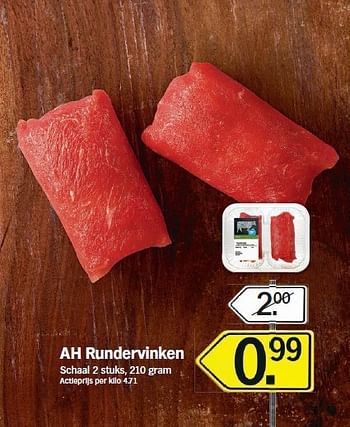 Promoties Rundervinken - Huismerk - Albert Heijn - Geldig van 28/07/2014 tot 03/08/2014 bij Albert Heijn