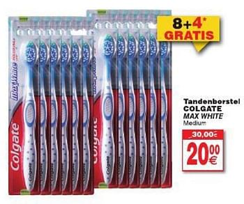 Promoties Tandenborstel colgate max white - Colgate - Geldig van 29/07/2014 tot 04/08/2014 bij Cora