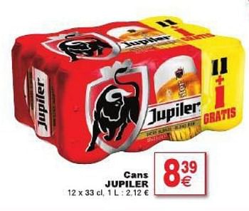 Promotions Cans jupiler - Jupiler - Valide de 29/07/2014 à 11/08/2014 chez Cora