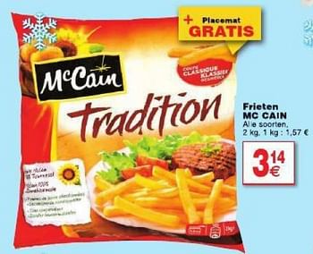Promoties Frieten mc cain - Mc Cain - Geldig van 29/07/2014 tot 04/08/2014 bij Cora