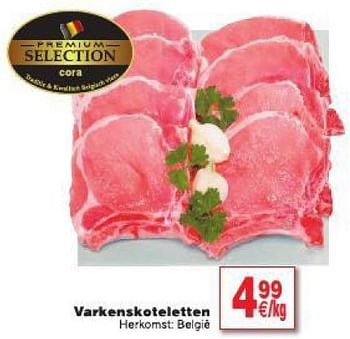 Promoties Varkenskoteletten - Huismerk - Cora - Geldig van 29/07/2014 tot 04/08/2014 bij Cora