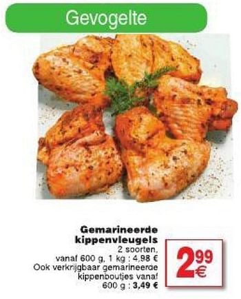 Promoties Gemarineerde kippenvleugels - Huismerk - Cora - Geldig van 29/07/2014 tot 04/08/2014 bij Cora