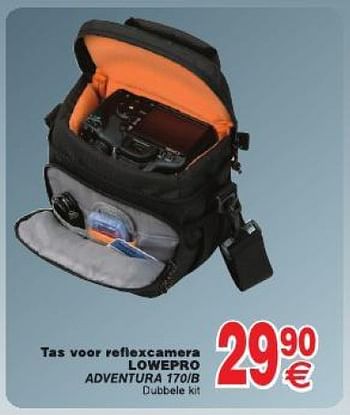Promoties Tas voor reflexcamera lowepro adventura 170-b - Lowepro - Geldig van 29/07/2014 tot 11/08/2014 bij Cora