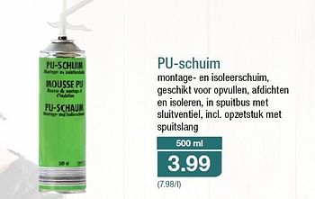 Promotions Pu schuim - Produit maison - Aldi - Valide de 30/07/2014 à 05/08/2014 chez Aldi
