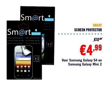 Promotions Smart screen protector - Smart - Valide de 01/08/2014 à 17/08/2014 chez The Phone House