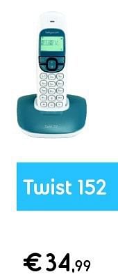 Promoties Twist 152 - Huismerk - Belgacom - Geldig van 01/08/2014 tot 17/08/2014 bij Belgacom