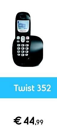 Promoties Twist 352 - Huismerk - Belgacom - Geldig van 01/08/2014 tot 17/08/2014 bij Belgacom