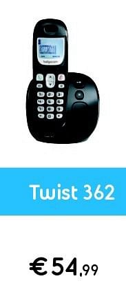 Promoties Twist 362 - Huismerk - Belgacom - Geldig van 01/08/2014 tot 17/08/2014 bij Belgacom