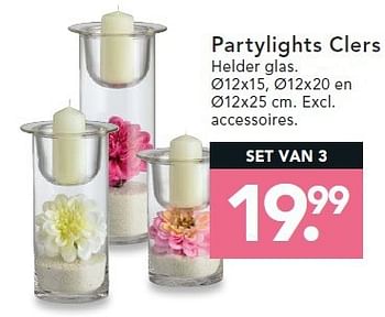 Promoties Partylights clers - Huismerk - Blokker - Geldig van 04/08/2014 tot 17/08/2014 bij Blokker