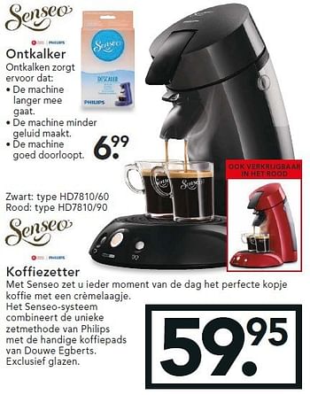 Promotions Philips koffiezetter hd7810-60 - Philips - Valide de 11/08/2014 à 24/08/2014 chez Blokker