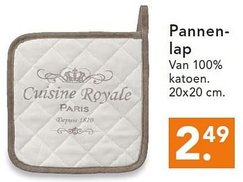 Promoties Pannen lap - Cuisine Royale - Geldig van 11/08/2014 tot 24/08/2014 bij Blokker