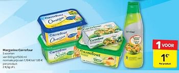Promotions Margarine carrefour - Produit maison - Carrefour  - Valide de 13/08/2014 à 25/08/2014 chez Carrefour
