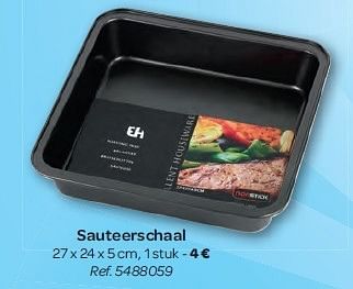 Promoties Sauteerschaal - Huismerk - Carrefour  - Geldig van 13/08/2014 tot 25/08/2014 bij Carrefour