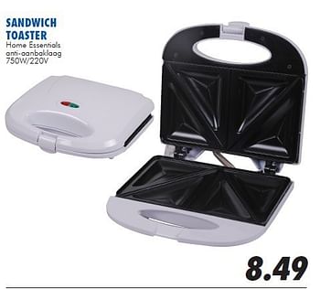 Promoties Sandwich toaster - Huismerk - Action - Geldig van 13/08/2014 tot 14/09/2014 bij Action