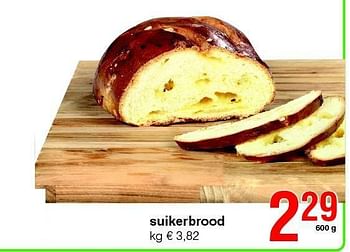 Promotions Suikerbrood - Produit Maison - Spar Retail - Valide de 14/08/2014 à 27/08/2014 chez Spar (Colruytgroup)