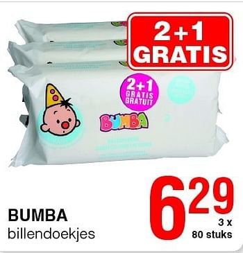 Promotions Bumba billendoekjes - Bumba - Valide de 14/08/2014 à 27/08/2014 chez Spar (Colruytgroup)
