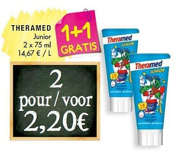 Promoties Theramed junior - Theramed - Geldig van 26/08/2014 tot 07/09/2014 bij Louis Delhaize