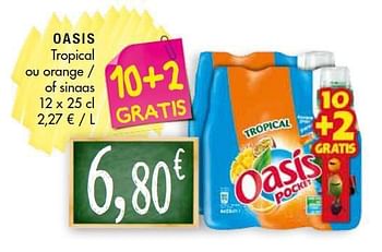 Promoties Oasis tropical of sinaas - Oasis - Geldig van 26/08/2014 tot 07/09/2014 bij Louis Delhaize
