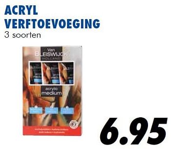 Promoties Acryl verftoevoeging - Van Bleiswijck - Geldig van 09/09/2014 tot 26/09/2014 bij Action
