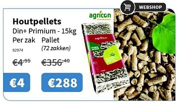 Promoties Houtpellets - Agricon - Geldig van 11/09/2014 tot 24/09/2014 bij Cevo Market