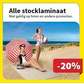 Promoties Alle stocklaminaat - Huismerk - Cevo - Geldig van 03/07/2014 tot 30/07/2014 bij Cevo Market