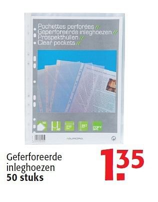 Promoties Geferforeerde inleghoezen - Aurora - Geldig van 13/08/2014 tot 26/08/2014 bij Alvo