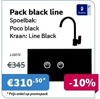 Promoties Van marck pack black line - Van Marcke - Geldig van 28/08/2014 tot 10/09/2014 bij Cevo Market