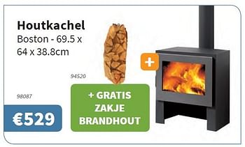 Promoties Houtkachel - Huismerk - Cevo - Geldig van 25/09/2014 tot 08/10/2014 bij Cevo Market