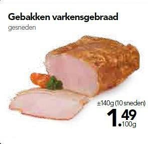 Promoties Gebakken varkensgebraad - Huismerk - Buurtslagers - Geldig van 10/10/2014 tot 16/10/2014 bij Buurtslagers