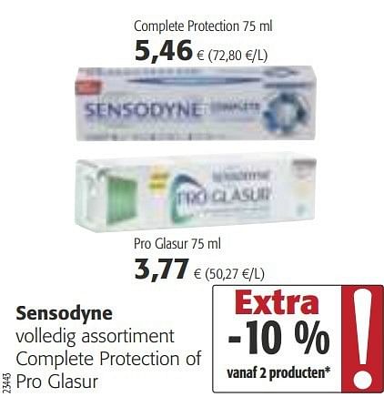 sensodyne proglasur colruyt