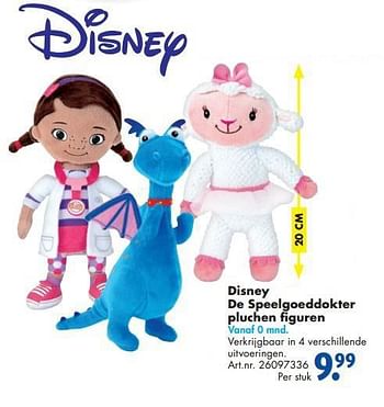 kiezen Hertogin dok Disney Disney de speelgoeddokter pluchen figuren - Promotie bij Bart Smit