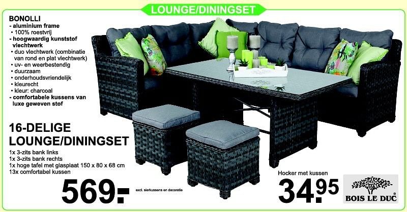 cranenbroek lounge dining set