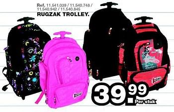 Promotions Rugzak trolley - Wooloo Mooloo - Valide de 28/07/2014 à 31/08/2014 chez Maxi Toys