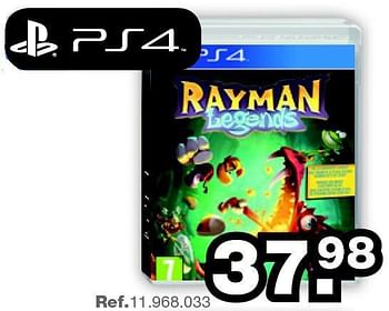 Promoties Rayman legends - Ubisoft - Geldig van 28/07/2014 tot 31/08/2014 bij Maxi Toys