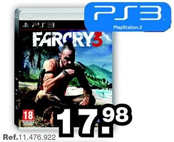 Promoties Farcry 3 - Ubisoft - Geldig van 28/07/2014 tot 31/08/2014 bij Maxi Toys
