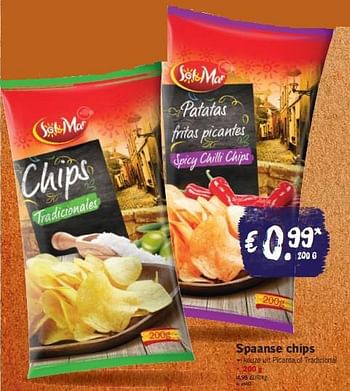 Promotions Spaanse chips - Sol & Mar - Valide de 04/08/2014 à 09/08/2014 chez Lidl