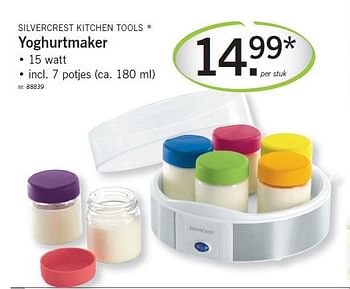 Promoties Yoghurtmaker - SilverCrest - Geldig van 04/08/2014 tot 09/08/2014 bij Lidl