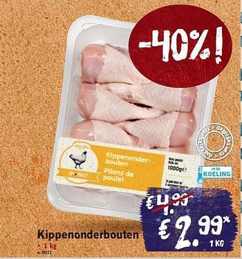 Promoties Kippenonderbouten - Huismerk - Lidl - Geldig van 04/08/2014 tot 09/08/2014 bij Lidl