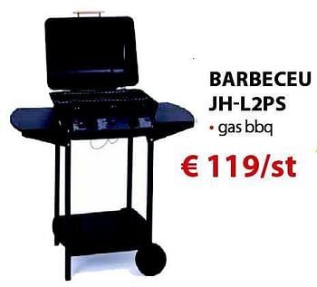 Promoties Barbeceu jh-l2ps - Broil Bull - Geldig van 08/08/2014 tot 20/08/2014 bij Texas Hout & Bouw