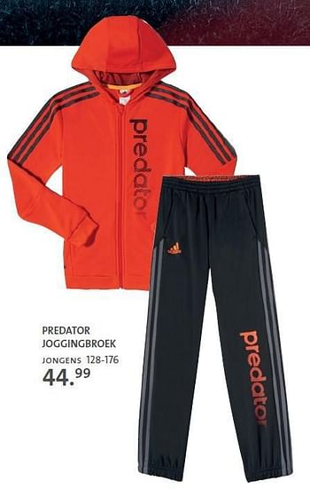 Promoties Predator joggingbroek - Adidas - Geldig van 05/08/2014 tot 30/11/2014 bij Primo