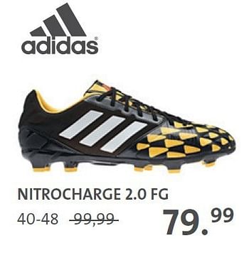 Promotions Nitrocharge 2.0 fg - Adidas - Valide de 05/08/2014 à 30/11/2014 chez Primo