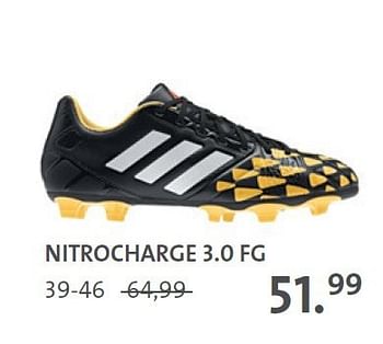 Promotions Nitrocharge 3.0 fg - Adidas - Valide de 05/08/2014 à 30/11/2014 chez Primo