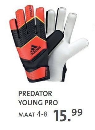 Promotions Predator young pro - Adidas - Valide de 05/08/2014 à 30/11/2014 chez Primo