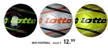 Promotions Mio football - Lotto - Valide de 05/08/2014 à 30/11/2014 chez Primo