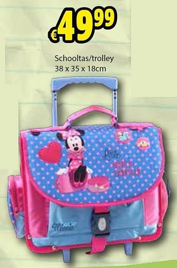 Promoties Schooltas-trolley - Disney - Geldig van 11/08/2014 tot 07/09/2014 bij ToyChamp