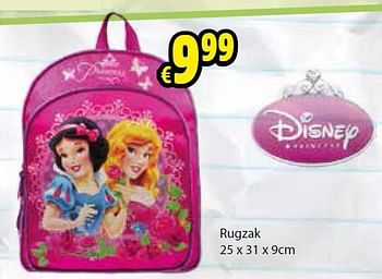 Promoties Rugzak - Disney Princess - Geldig van 11/08/2014 tot 07/09/2014 bij ToyChamp